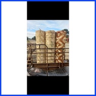 ⇩ ├ ╱ Amakan Sawali Native Bamboo Wall Plain Design 4pcs.set size 4x8 ..