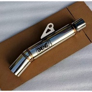 Daeng Sai4 51mm inlet canister only muffler exhaust muffler type pipe daeng muffler NLK Aun pipe Dae
