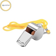 ziyunshan Metal Whistle Referee Sport Rugby Stainless Steel Whistles Soccer Football Basketball Party Training School Cheering Tools sg