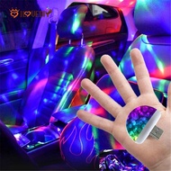 USB LED Car Atmosphere Lights / MINI Portable Disco Birthday Party Decoration Light / DJ LED RGB Colorful Music Sound Auto Interior Decorative Lamp / Club Disco Magic Stage Effect Lights