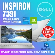DELL INSPIRON 7391 I5-10 GEN NVIDIA MX250 8GB RAM + 256GB SSD REFURBISHED LAPTOP REFURNISH NOTEBOOK 