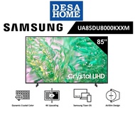 (FREE DELIVERY WIHTIN KL/PJ) SAMSUNG UA85DU8000KXXM  85" UHD 4K SMART TV  85DU8000