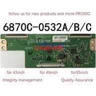 # In stock # brand new original 6870C-0532A TV T-CON 6870C-0532B 6870C-0532C 43LH540T 43E410K TCON B