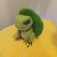 訂製 羊毛氈公仔成品 旅行青蛙