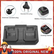 Twin Seat Battery Charger 18V 21V Lithium Ion Battery Charger Fast Charging for Makita BL1415 BL1815