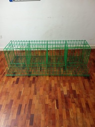 Battery Cage 4 doors Galvanized / free cable tie /chicken cage / Paitlugan ng manok / Kulungan ng ma