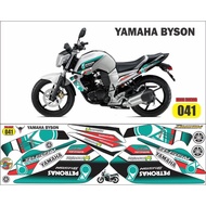 BYSON STRIPING OLD BYSON DECAL STOCK/ OLD BYSON 150 STICKER/ BYSON PETRONAS STICKER/