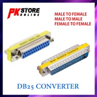 DB25 MINI GENDER CHANGER ADAPTER CONNECTOR