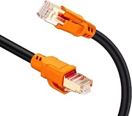 Cat 8 Ethernet Cable 25 ft -NC XQIN Cat8 26AWG RJ45 Network Patch Cable 40Gpbs/2000Mhz LAN Wire Cabl