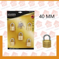 TERBARU GEMBOK KOMPUTER MASTER KEY SET ISI 5 PCS SOLIGEN VARIAN