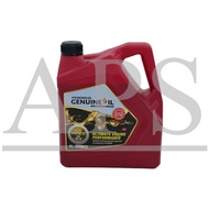 (PERODUA GENUINE) SAE 5W30 SM SEMI SYNTHETIC ENGINE OIL, MINYAK HITAM (4L)(70011014）