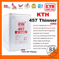 Kth 10kg thinner / thinner 2k / cat kereta 2k bancuh / paint / thinner tin / besi / kayu / metal / w