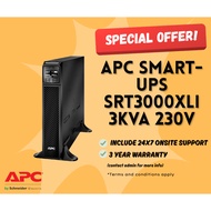 APC Smart-UPS SRT3000XLI 3kVA 230V | Online Double Conversion