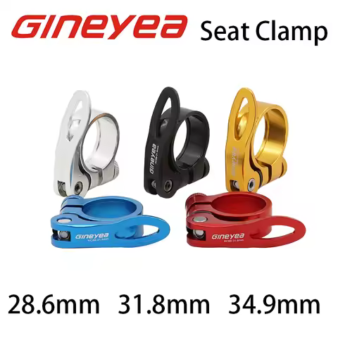 Gineyea KC88 Aluminum Alloy Ultralight Quick Release Road Bike Mountain Bicycle Seat Post Seatpost C