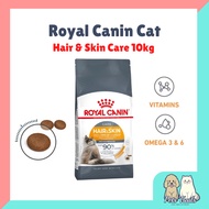 [ORIGINAL RC] Royal Canin Feline Care Nutrition RC Hair & Skin 10kg for Adult Cat [Authentic][Truste