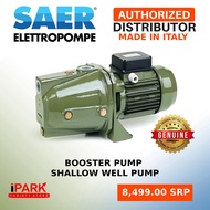 ✱♗◎[MADE IN ITALY] SAER Water Pump GENUINE Shallow Booster Pump 1HP Deep Well