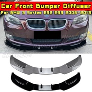 For BMW 3 Series E92 E93 Front Bumper Diffuser Lip Spoiler Splitter Protector for BMW 3 Series E92 E