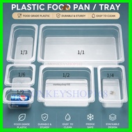 Food Serving Pan Transparent / Food Storage Container //  Catering Buffet Box BEKAS MAKANAN BUFFET H