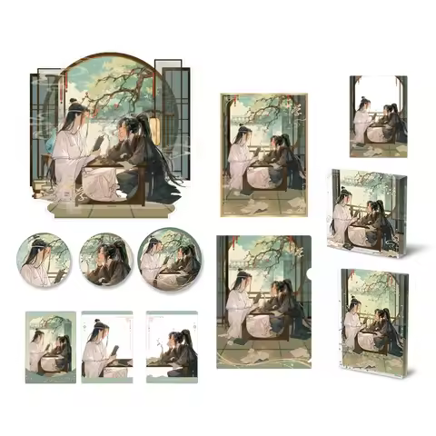 Sunsyea MDZS Mo Dao Zu Shi Official Merch TX Series Badge Acrylic Stand Folder Acrylic Board Cards W