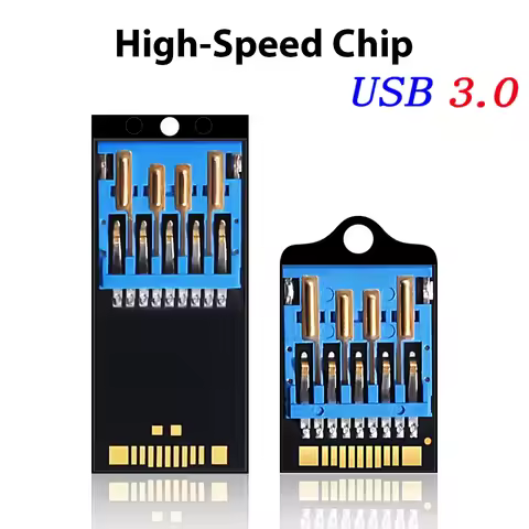 USB3.0 Long Black Colloid Chip 128GB 64GB 32GB16GB Gift Card Slot Semi Finished Products USB Flash D