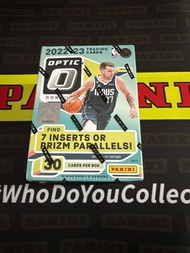 Panini Donruss Optic 2022 2023 NBA Basketball Trading Card Blaster Box Find 7 Inserts or Prizm parallels Cards Look for Rated Rookies RC Rookie Signature Purple ! Copper Glitter Two Tone Prizms NEW Sealed