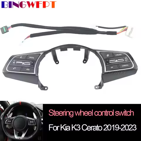 For Kia Cerato K3 2019 2020 2021 2022 2023 Cruise Switch NEW Multifunctional Steering Wheel Audio Co