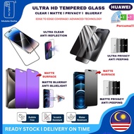Ultra Tempered Glass Huawei Nova 5T,3i,7,7i,Y9S,Y9 Prime,P30,P40 28° PRIVACY CLEAR SCREEN PROTECTOR 