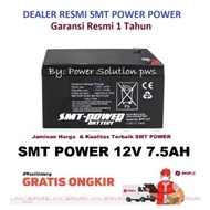 Accu Battery Dry Battery Battery SMT POWER 12V 7AH 7,2Ah 7,5Ah SICEPAT