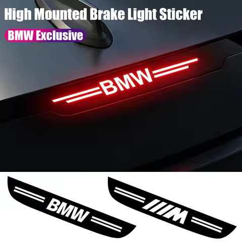 Car Rear High Brake Stop Light Decor Stickers For BMW M G80 G06 G07 G42 G14 G15 G16 F82 F20 F21 F83 