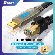 DTECH USB To RJ45 / Type C To RJ45 Console Debugging Cable for devices with RJ45 Console interface
