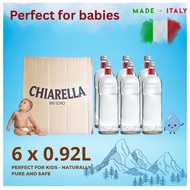 Lake Como - น้ำแร่ 0.92Lx6 ขวดแก้ว จากอิตาลี - คิอาเรลล่า