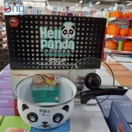 Enamel milk pot with Glass lid 18cm maspion/Saucepan with Glass cover 18cm/ Enamel handle pot with G