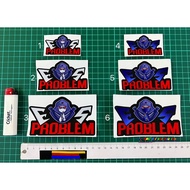 Sticker EX5 / EX5 Problem Sticker Printing Laminated Reflective Waterproof #ex5
