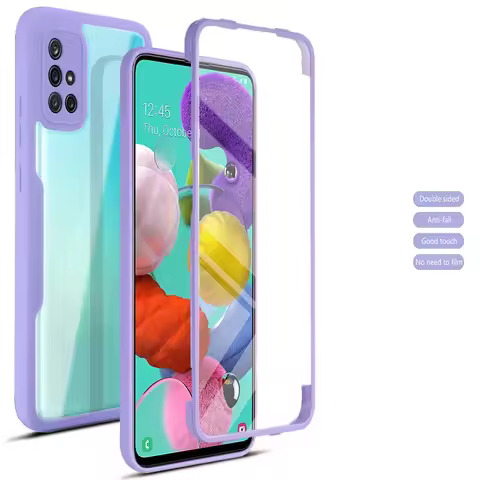 360 Full Cover Case For OPPO A95 A94 A93 5G A92 4G A76 Shockproof Screen Protector Phone Case For OP