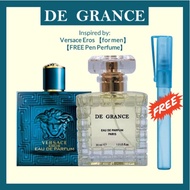 Eros Inspired Perfume 30ml EDP Pen Perfume Minyak Wangi bau tahan lama 12jam Men Women Perfume