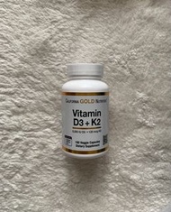 California Gold Nutrition Vitamin D3 + K2 180 v caps ✨維他命D3 + K2 180 粒素食膠囊 #骨骼牙齒健康
