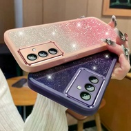M56 35 Case Luxury Glitter Lens Protection Phone Case For Samsung galaxy M56 M16 F16 S25 Edge A56 A1