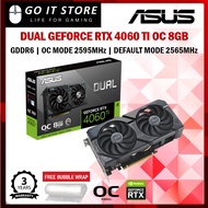 Asus DUAL GeForce RTX 4060 Ti OC Edition  8GB / 16GB GDDR6 128Bit Graphics Card