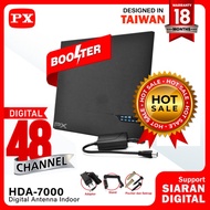 Antena TV Smart Digital Analog Booster Indoor LED Bar PX HDA-7000