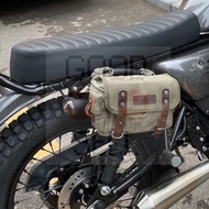 HONDA CB350 GB350 Side Tool Bag Small Saddle Canvas Rebel500 Electric Vehicle Head