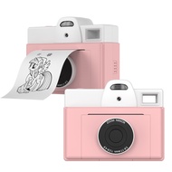 YMX  008  Print Camera Vintage Fun Inkless Thermal Printing Photogenic Printing Retro Camera