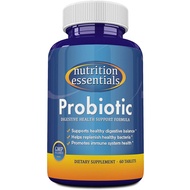 Nutrition Essentials Top Probiotic Supplement - Best Acidophilus Probiotic for Women and Men