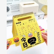 calendar 2026 2026 calendar 2026 Decompression Desk Calendar Warning Board New Creative Ornaments Fu