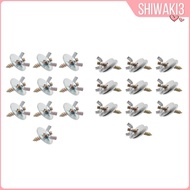 [Shiwaki3] 10x M5*30 Bird Cage Bolts And Nuts Bird Cage Screws Metal Fittings Fastening