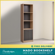 Bookshelf Utility Shelf File Cabinet Storage Cabinet Display Cabinet Office Design Rack (3in1) Flexidesignx MADO
