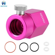 CO2 Tank Connector Replacement Aluminum Alloy CO2 Refill Adapter Connector for Filling SHOPTKC0218