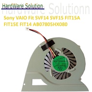 Sony VAIO Fit SVF14 SVF15 FIT15A FIT15E FIT14 AB07805HX080 Laptop CPU Cooling Fan