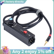 Stereo Ground Loop Isolator 3.5mm to XLR Audio Isolator Audio Noise Isolator Noise Suppressor Isolat
