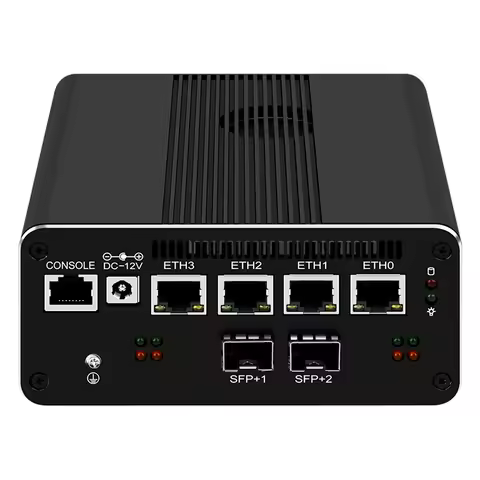 Robust Firewall Appliance Intel i7-1260P i5-1250P i3-1215U 8505 Mini PC 2X10G SFP 4x2.5G LAN 2*SATA3