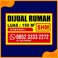 HOUSE BANNER FOR SALE